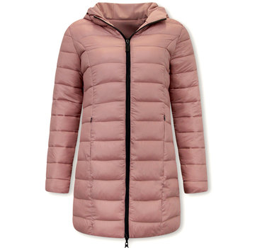 Gentile Bellini Parka Dubbelzijdige Dames Jassen - Slim Fit - Pink