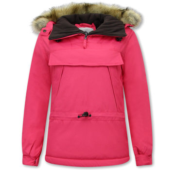 Matogla Anorak Jas Dames Winter – Fuchsia