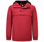 Winterjas Heren Anorak Voor Over het Hoofd – Rood