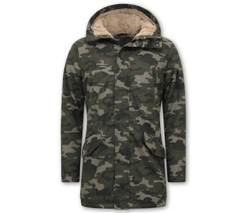 Enos Winter Parka Heren - Camouflage