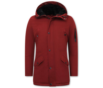 Enos Parka Heren  Winter - Rood