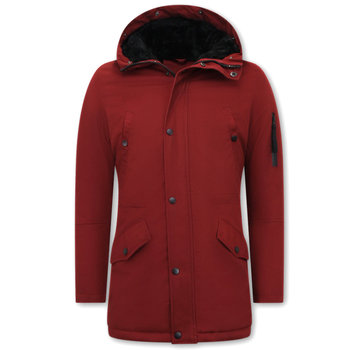 Enos Parka Heren  Winter - Rood