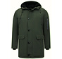 Heren Winterjas Parka - Groen