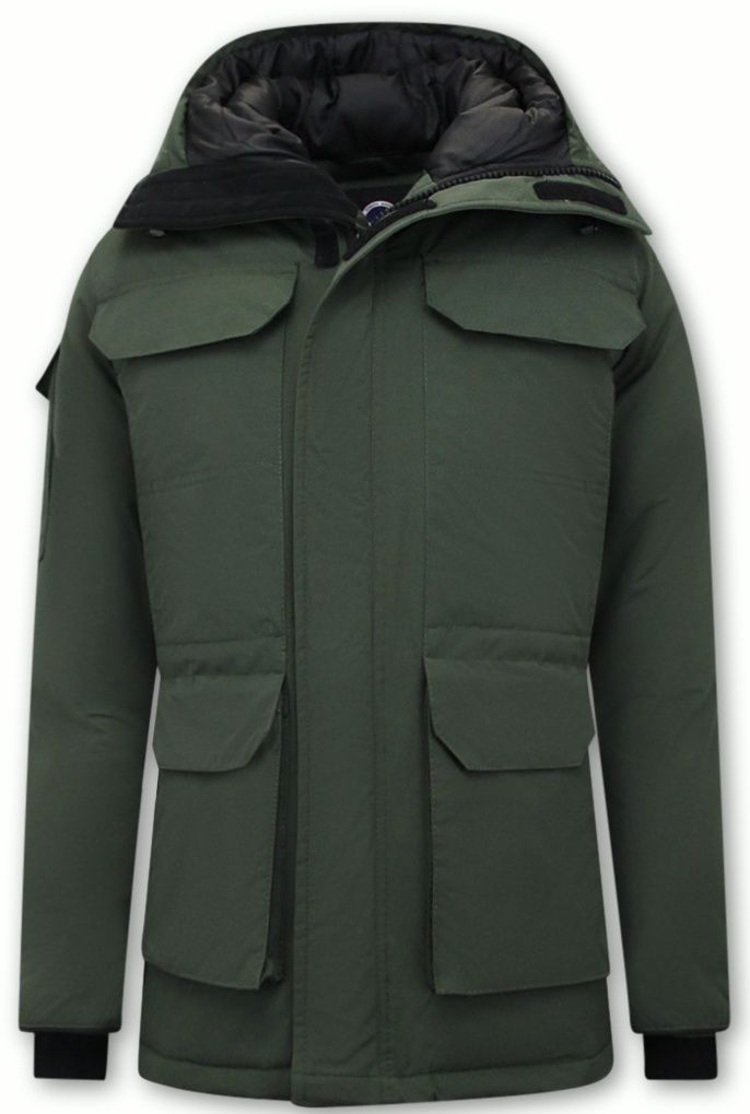 Winterjas met capuchon Heren - Luxe Bontkraag - Warm en Functioneel