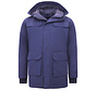 Lange Winterjas Heren Parka -  Blauw