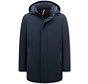 Winterjas Parka Heren met Afritsbare Capuchon - 8766 - Blauw