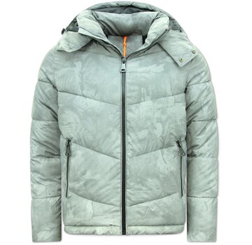 Enos Reflector  Puffer Jas Heren met Capuchon