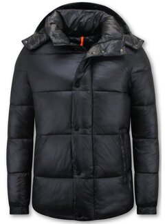 Enos Puffer Jacket Mannen - Jassen Heren Winter - 8055 - Zwart