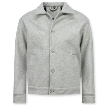 Enos Heren Jack - Tussenjas Heren - Shackets voor Heren - 528 - Grijs