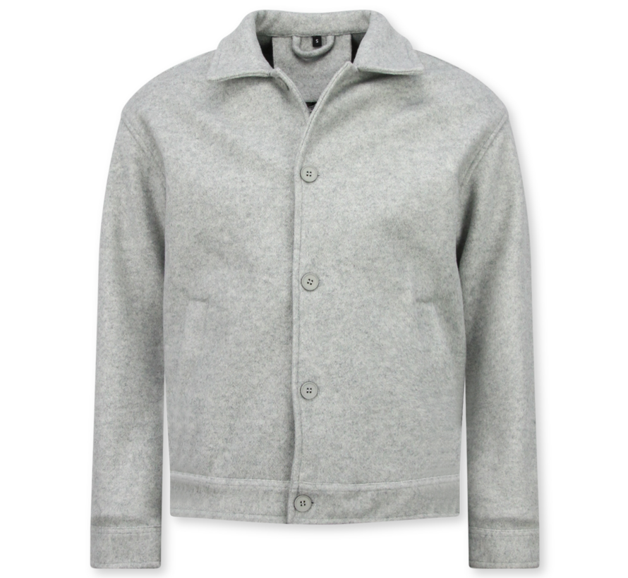 Heren Jack - Tussenjas Heren - Shackets voor Heren - 528 - Grijs