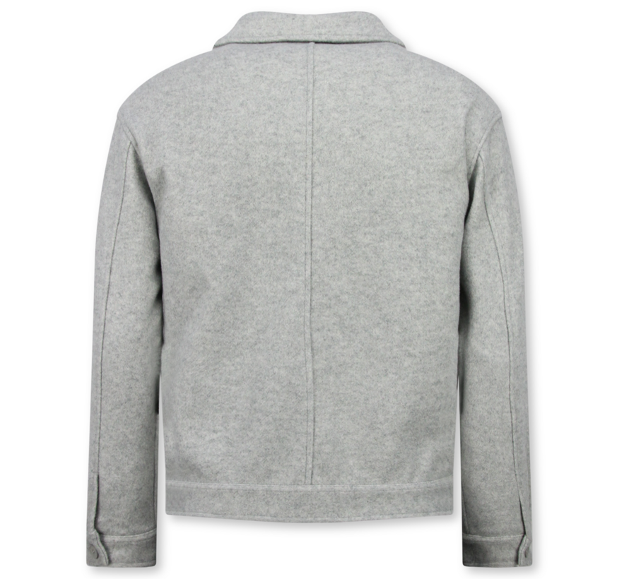 Heren Jack - Tussenjas Heren - Shackets voor Heren - 528 - Grijs