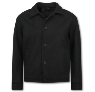 Enos Heren Jack - Tussenjas Heren - Heren Overshirt  - 528 - Zwart