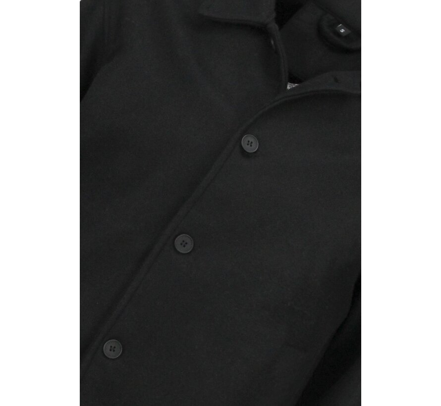 Heren Jack - Tussenjas Heren - Heren Overshirt  - 528 - Zwart