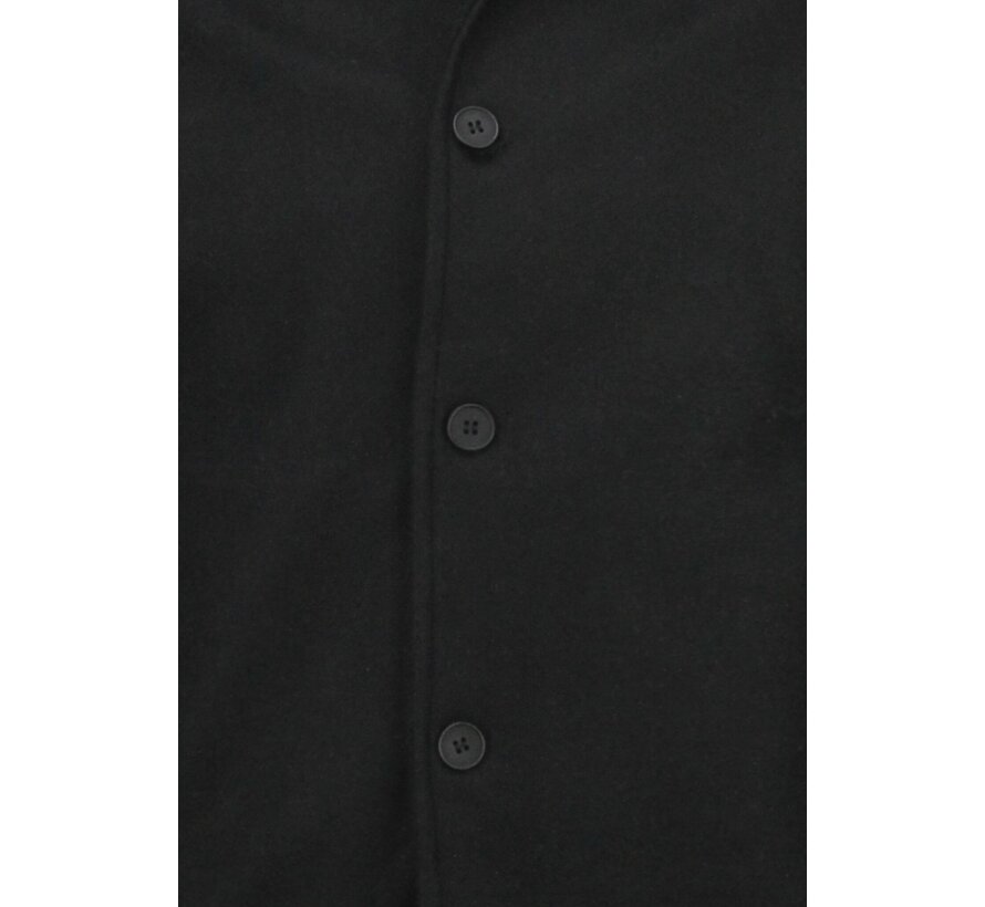 Heren Jack - Tussenjas Heren - Heren Overshirt  - 528 - Zwart