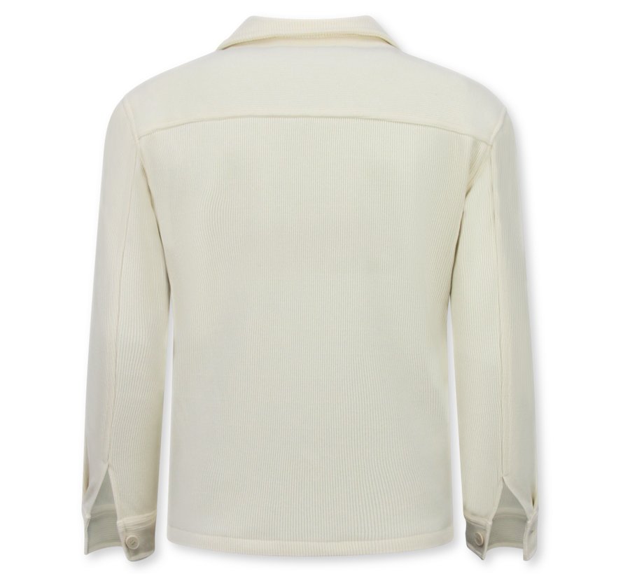 Heren Overshirt met Zakken - Heren Jack - Tussenjas Heren - 520 - Beige