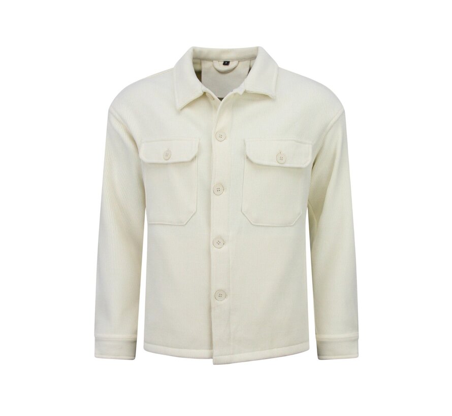 Heren Overshirt met Zakken - Heren Jack - Tussenjas Heren - 520 - Beige