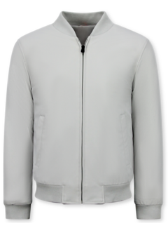 Enos Nette Bomberjack Heren - Tussenjas Heren -  8862 - Grijs