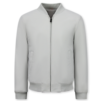 Enos Nette Bomberjack Heren - Tussenjas Heren -  8862 - Grijs