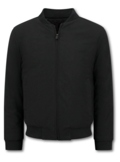 Enos Nette Baseball Jas - Tussenjas Heren -  8862 - Zwart