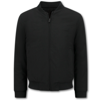 Enos Nette Baseball Jas - Tussenjas Heren -  8862 - Zwart
