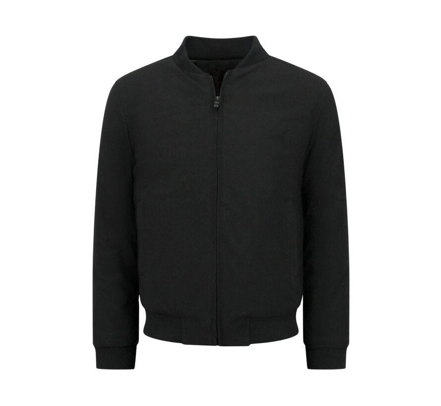 Nette Baseball Jacket - Tussenjas Heren -  8862 - Zwart
