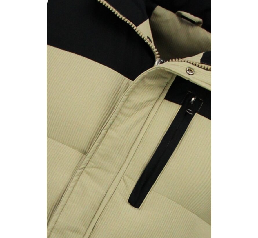 Bodywarmer Heren  - Heren Bodywarmer met  Capuchon - 901- Beige