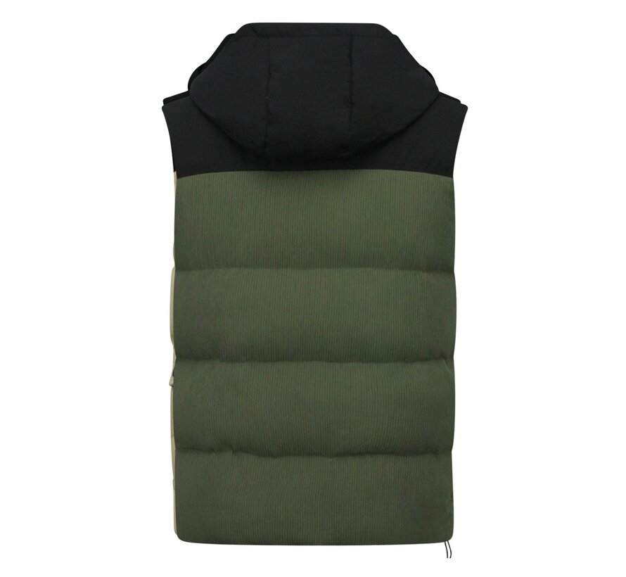 Bodywarmer Mannen  - Bodywarmer Heren Outdoor - 901- Groen