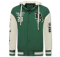 Baseball Jas met Capuchon Oversized  - Bomberjack Heren - 523 - Groen