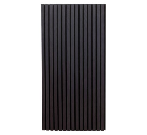 3x Lambrisering Akoestisch paneel  as zwart 120*60 cm