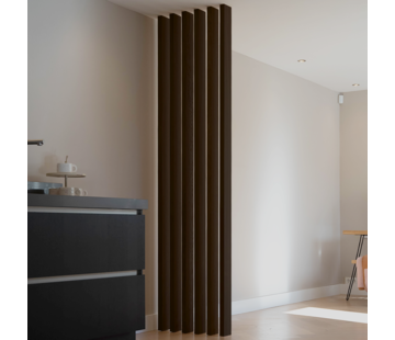XL Roomdivider gerookt eiken