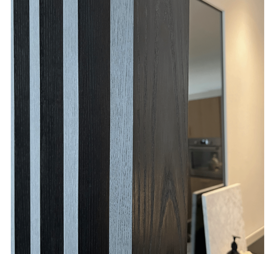 XL Roomdivider as zwart