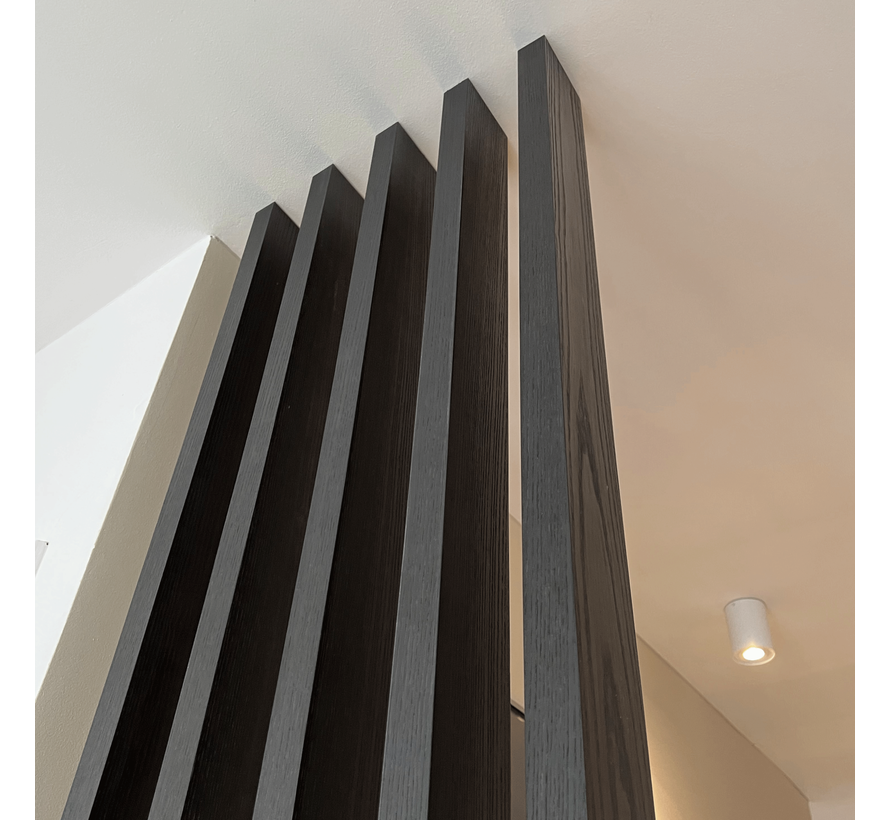 XL Roomdivider as zwart