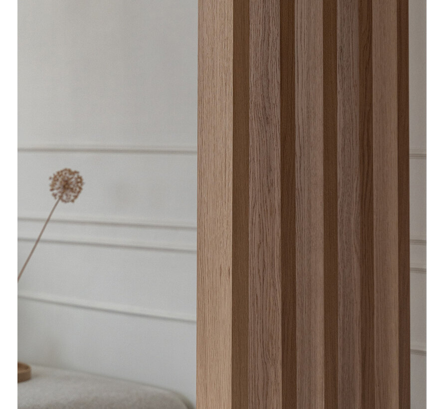 XL Roomdivider natuurlijk eiken