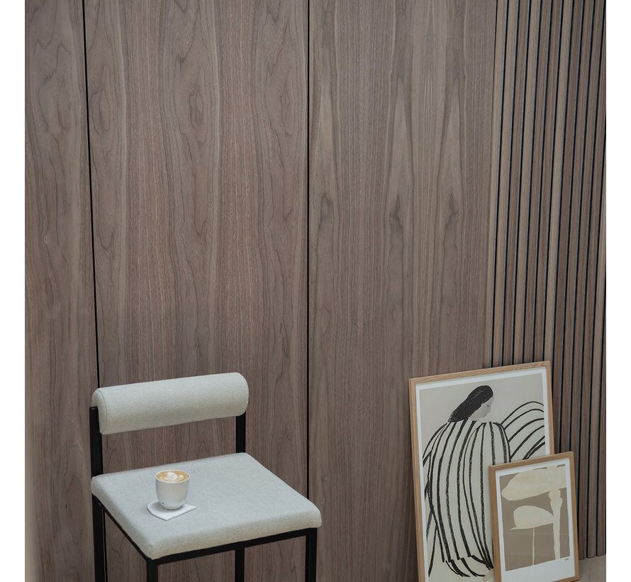 XL Decor paneel walnoot