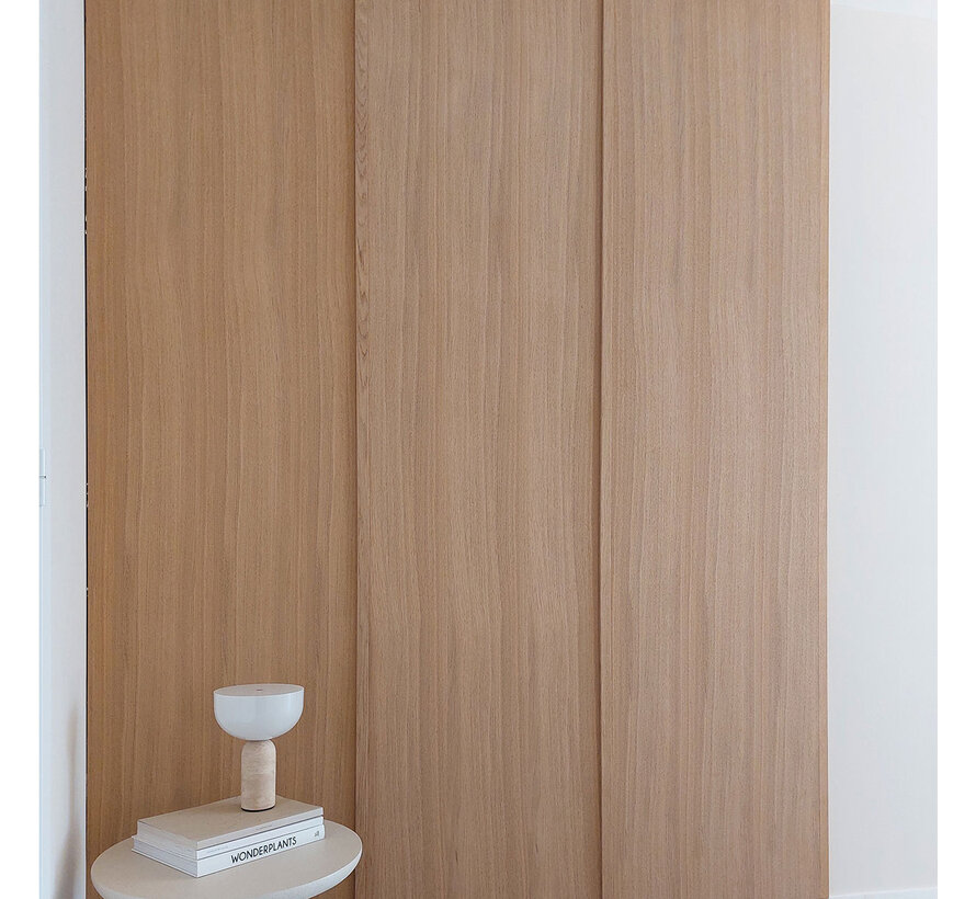 Sierlat voor decor natuurlijk eiken paneel