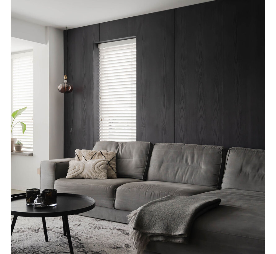 Decor paneel as zwart