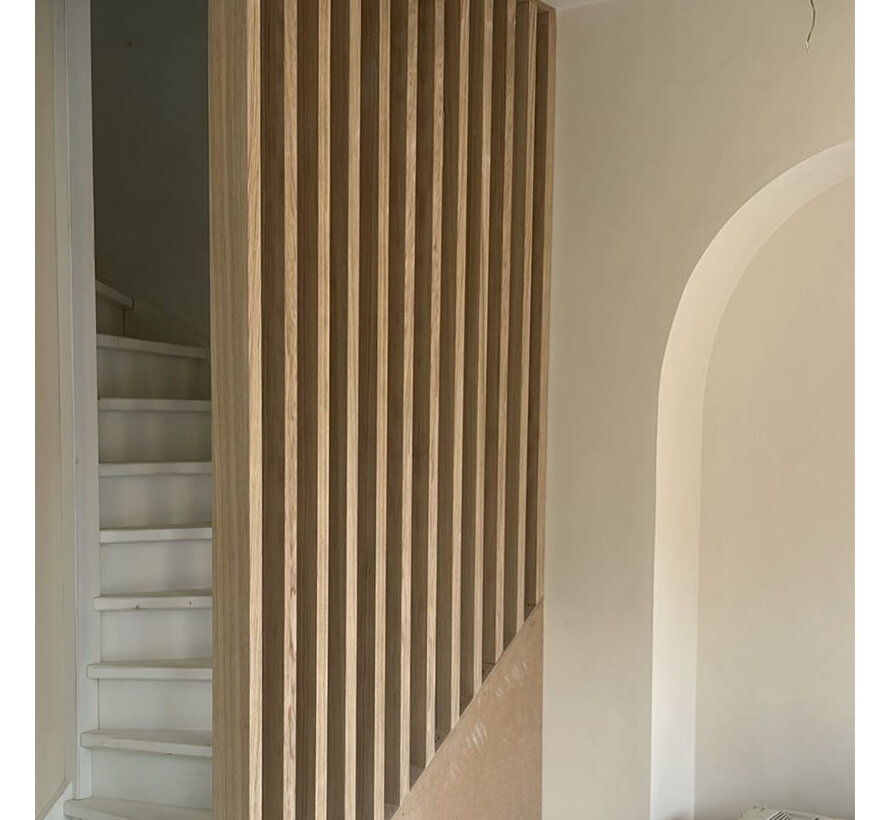 Roomdivider walnoot