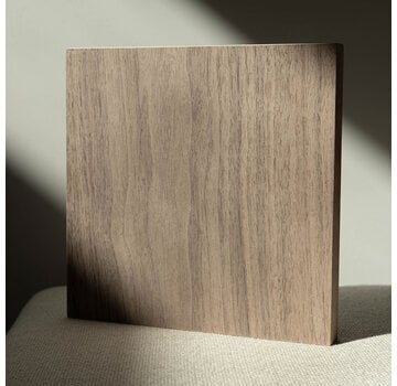 Kastdeur walnoot - sample