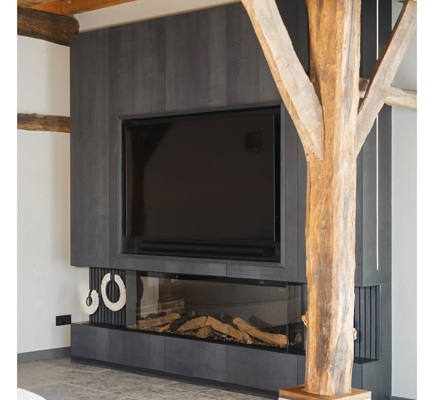 Decor paneel as zwart