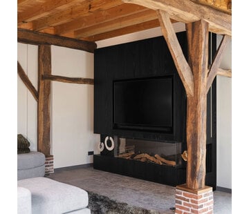 Decor paneel as zwart