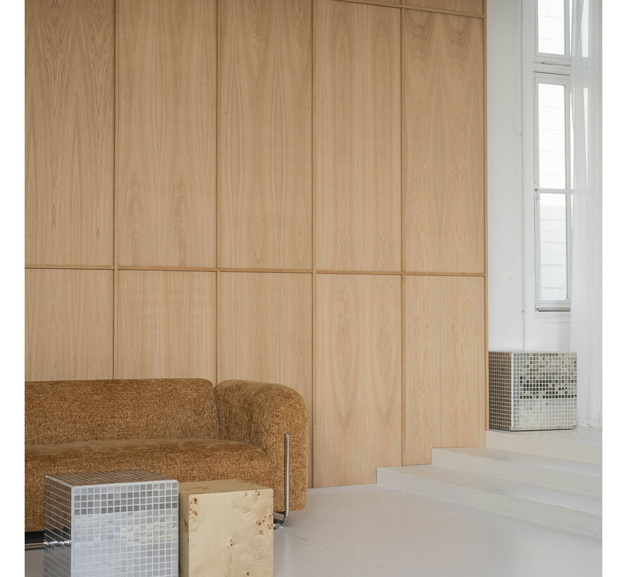 Sierlat voor decor natuurlijk eiken paneel