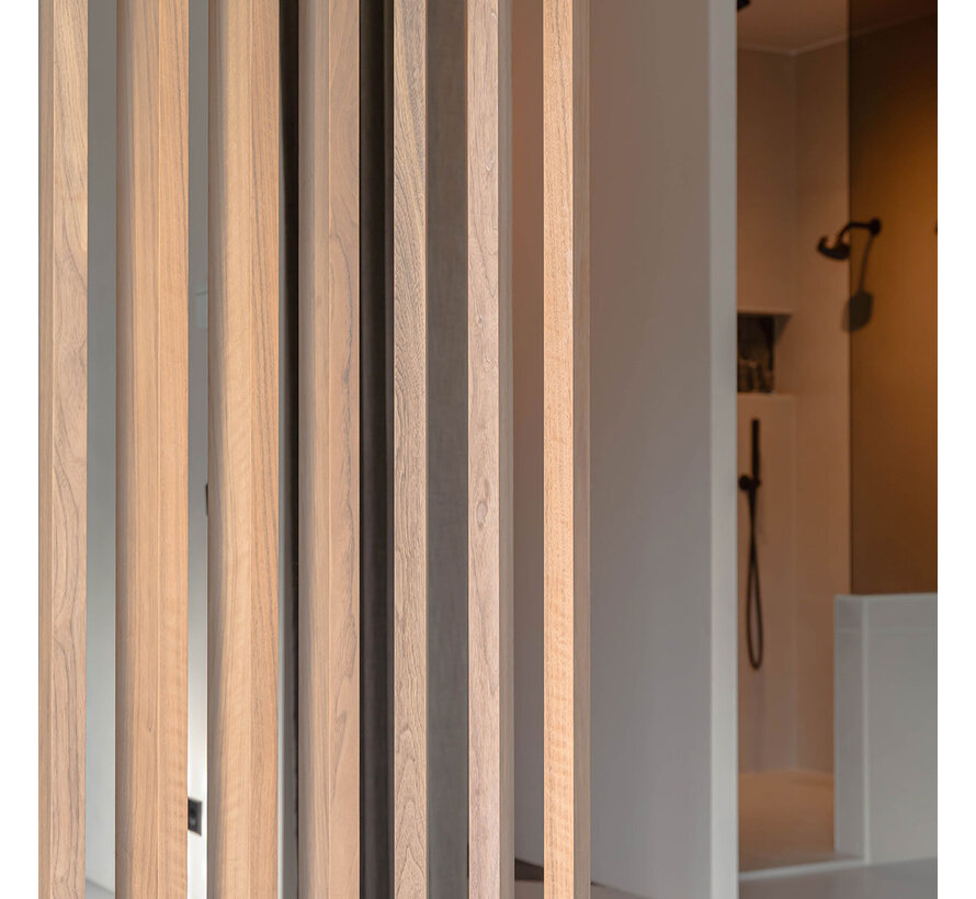 XL Roomdivider walnoot