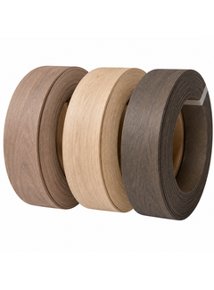 kantenband voorgelijmd per m1