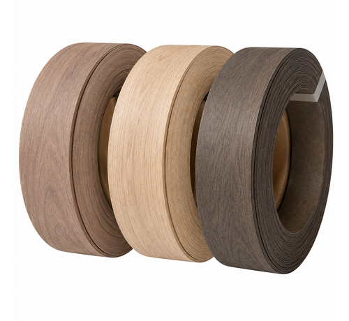 kantenband voorgelijmd per m1