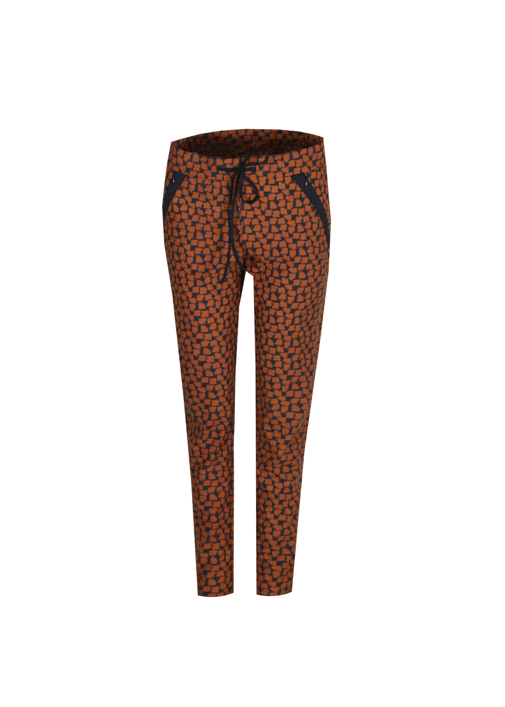 G-Maxx Brigitta - broek - Zwart/cognac