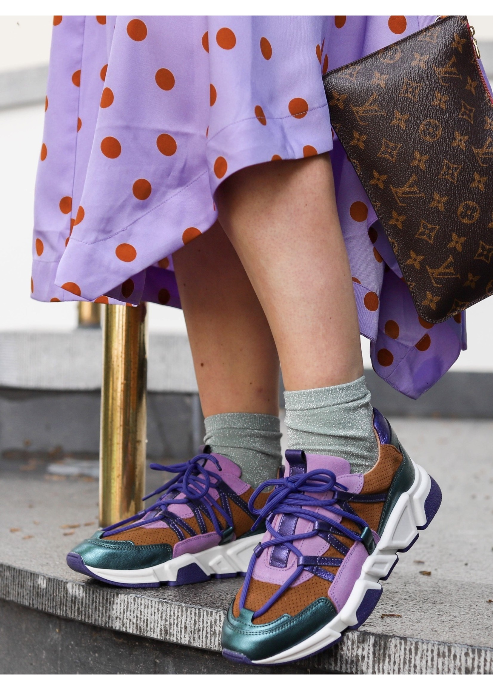 DWRS sneaker Camden zwart/beige – Maranza fashion