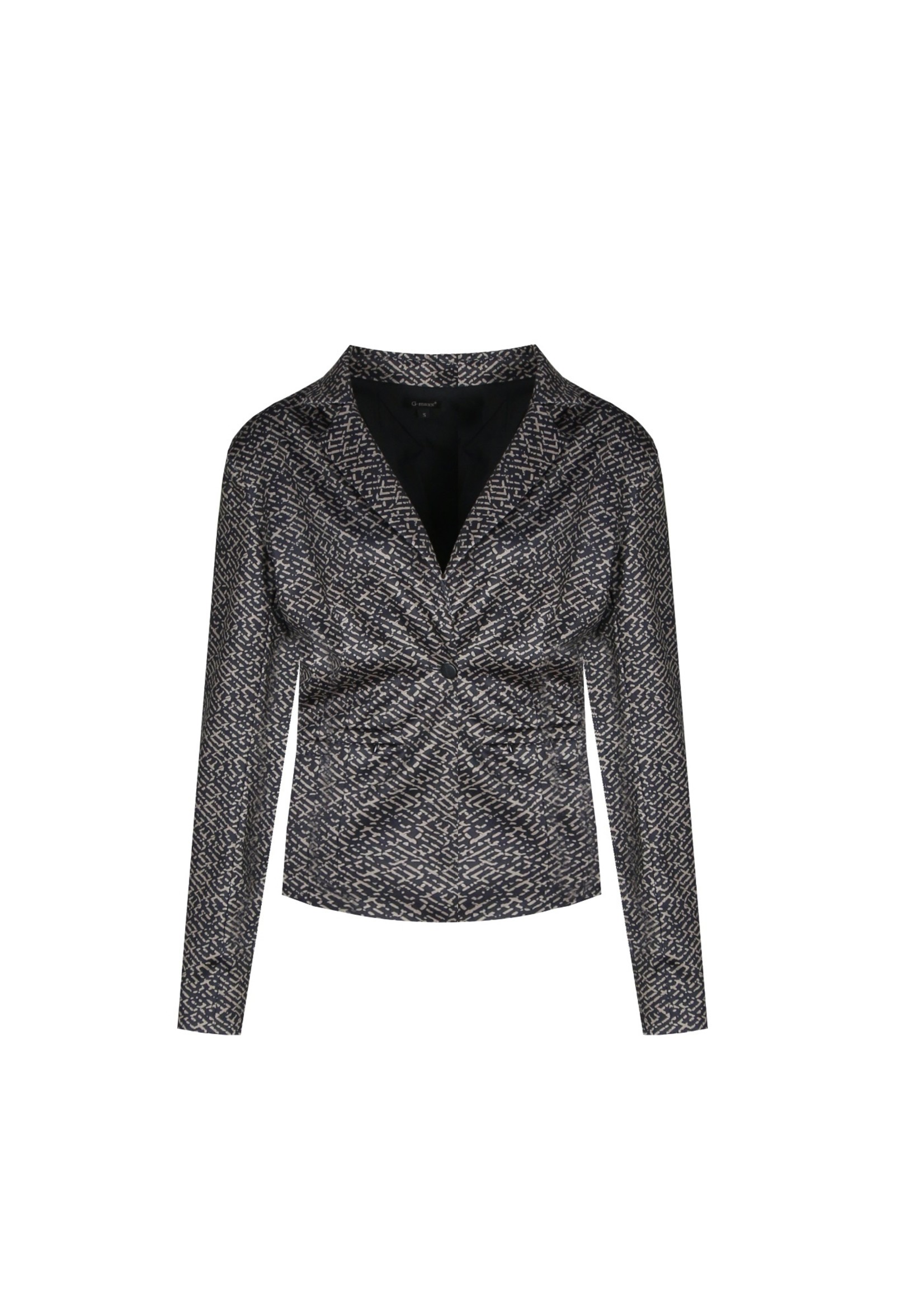 G-Maxx Malissa - Blazer - Zwart/Latte