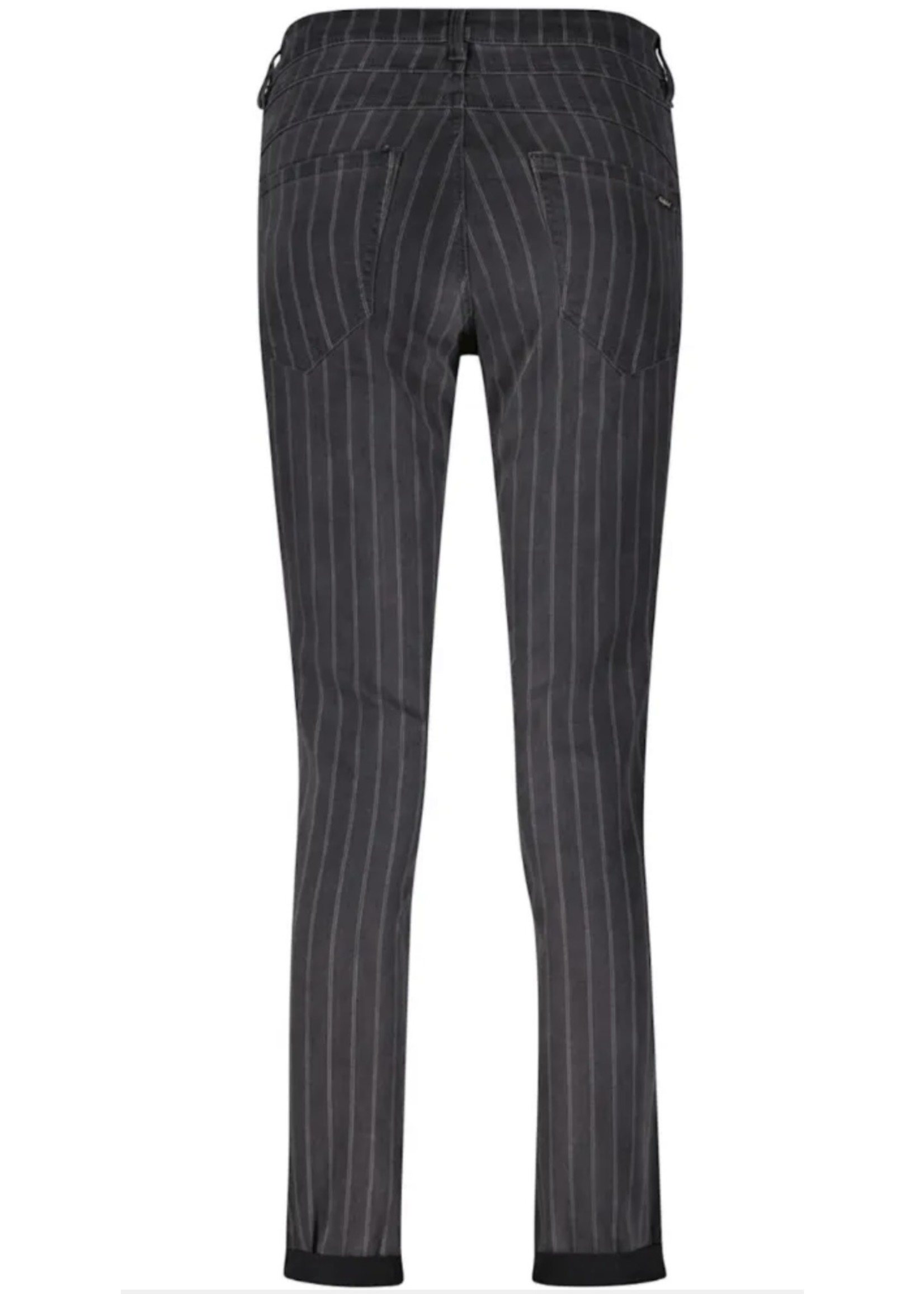 Red Button Relax jog denim - SRB3911 - Grey denim Pinstripe