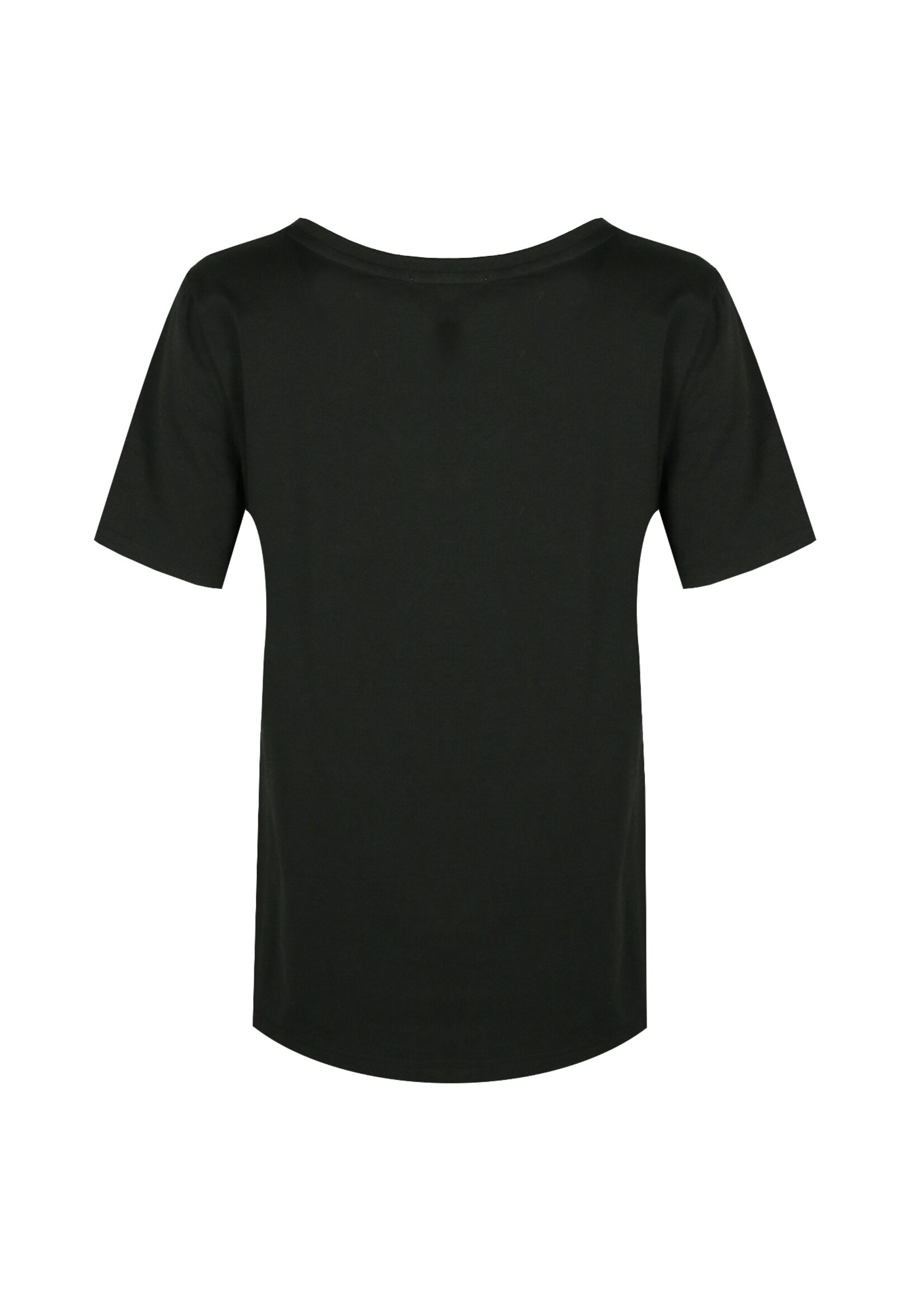 C&S C&S - Flora - T-shirt - Zwart