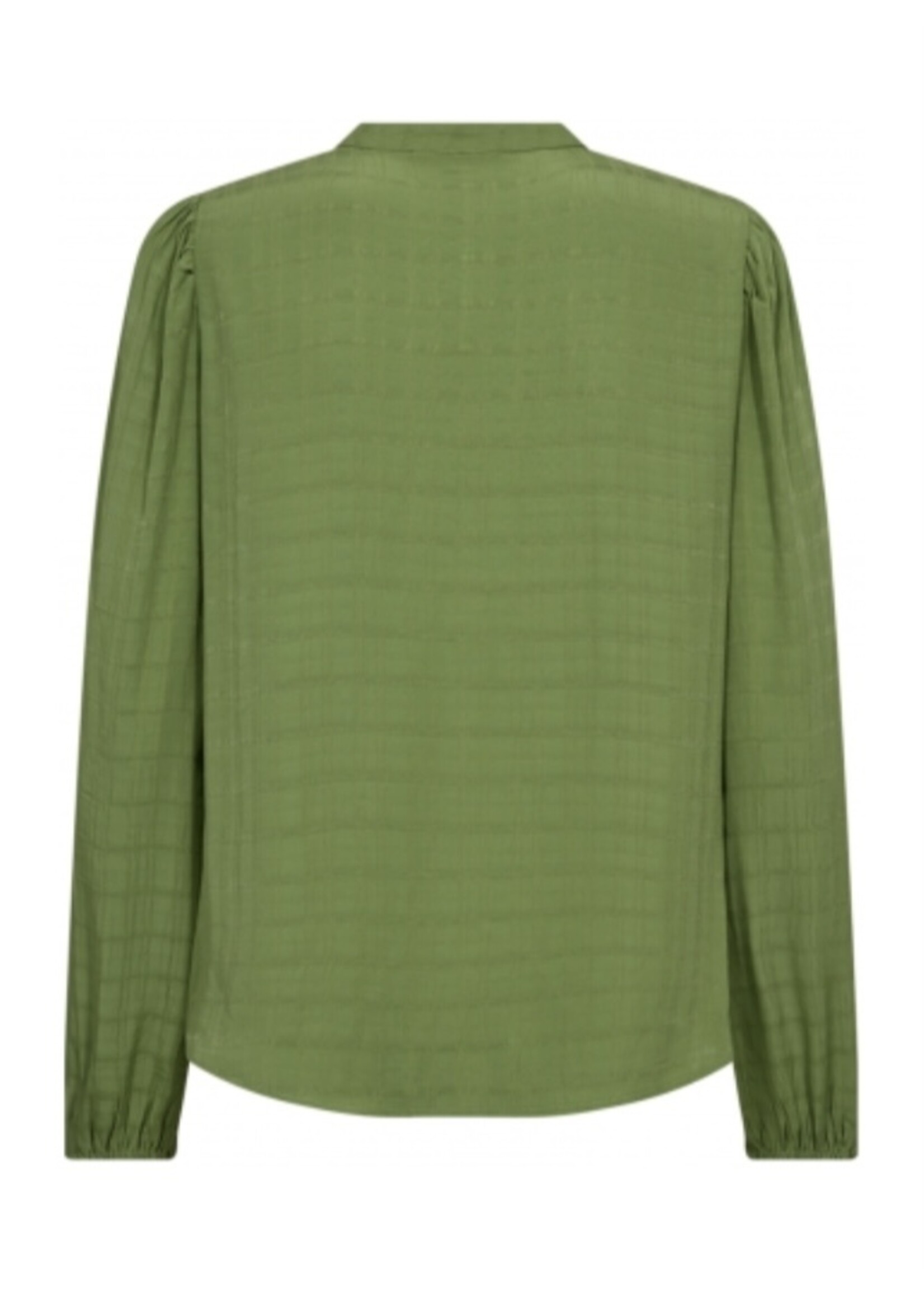 Freequent Freequent - Need - Blouse - Pale mauve, Piquant green, Rococco red